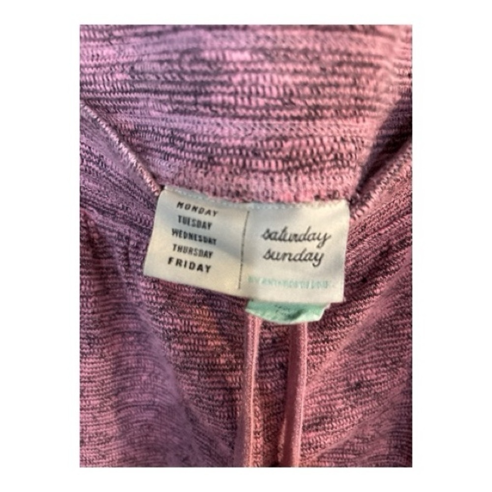 Anthropologie Saturday, Sunday Textured Joggers - pink and black - Picture 2 of 3